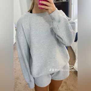 Gray Women's Sweater set